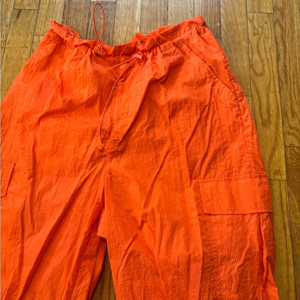 Orange cargo pants - Picture 2 of 4